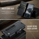 Custodia in pelle con portafoglio per Samsung Galaxy Z Fold7 5G