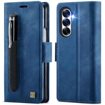 Custodia in pelle con portafoglio per Samsung Galaxy Z Fold7 5G