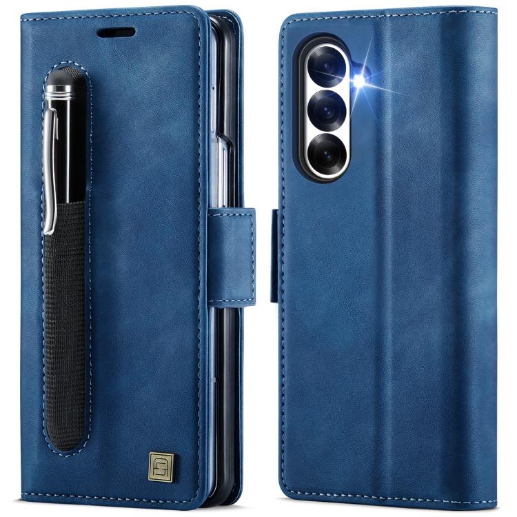 Custodia in pelle con portafoglio per Samsung Galaxy Z Fold7 5G
