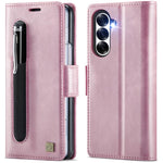Custodia in pelle con portafoglio per Samsung Galaxy Z Fold7 5G