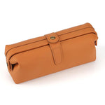 Pochette vintage in vera pelle grande capacità