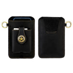 Marsupio uomo vintage in vera pelle con custodia cellulare