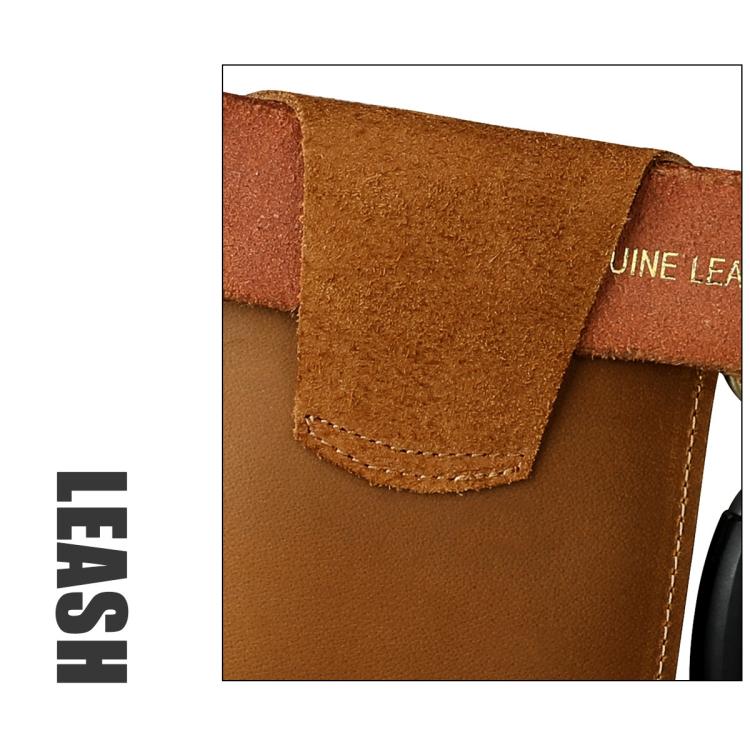 Marsupio uomo vintage in vera pelle con custodia cellulare