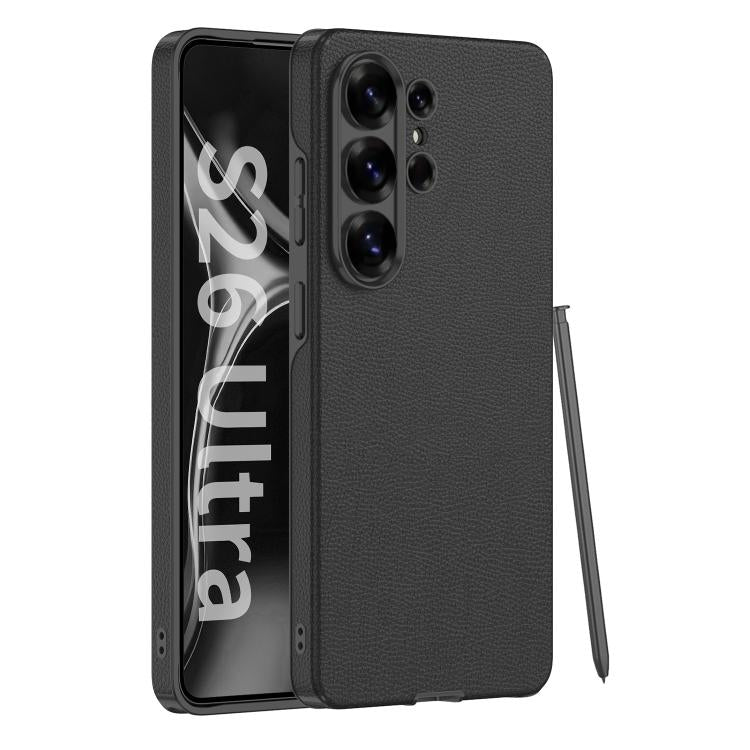 Custodia in ecopelle curva con copertura completa per Samsung Galaxy S26 Ultra