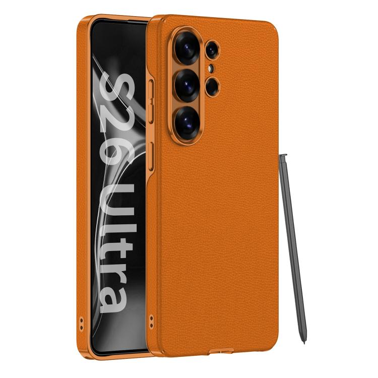 Custodia in ecopelle curva con copertura completa per Samsung Galaxy S26 Ultra