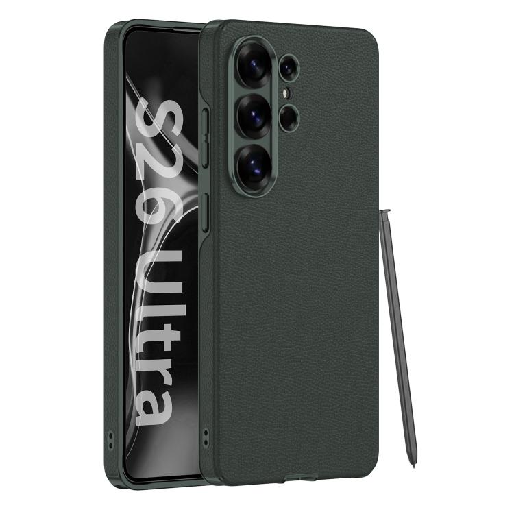 Custodia in ecopelle curva con copertura completa per Samsung Galaxy S26 Ultra