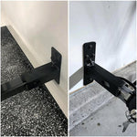 Supporto da parete per bicicletta in metallo a forma di T