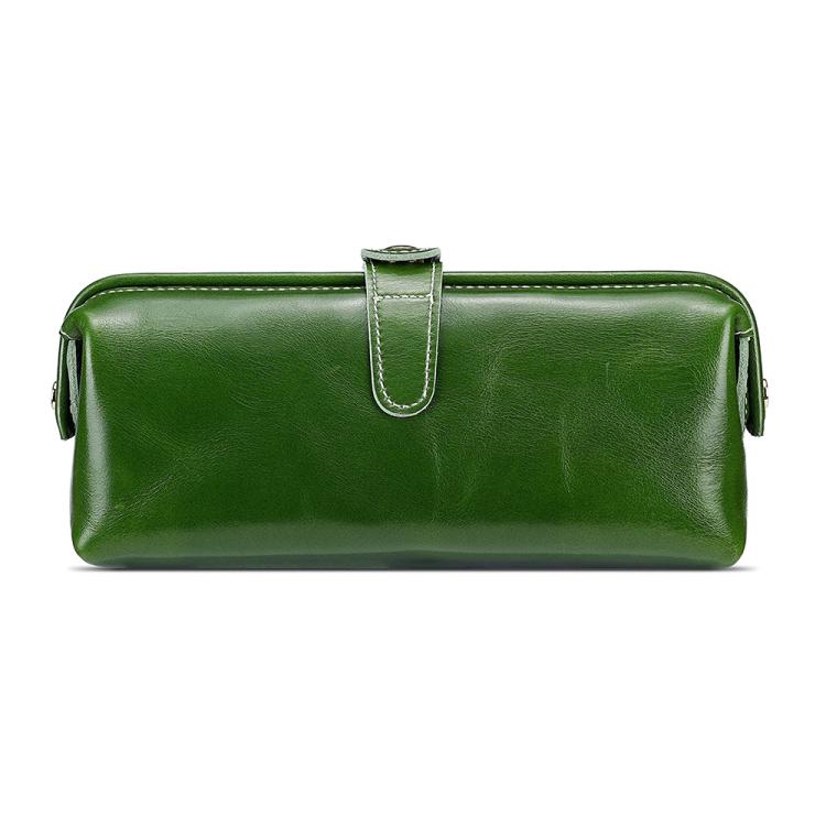 Borsa portaoggetti in pelle cerata per cosmetici