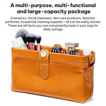 Borsa portaoggetti in pelle cerata per cosmetici
