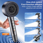 Soffione doccia multifunzione 4 modalità con purificatore acqua