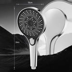 Soffione doccia rotondo grande portatile regolabile