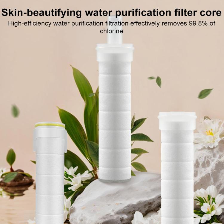Set 5 cartucce filtro acqua per soffione doccia 16,5x2,6cm