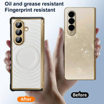 Custodia magnetica in TPU con ecopelle per Samsung Galaxy Z Fold7 5G