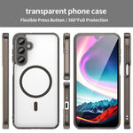 Custodia ibrida in PC TPU con airbag antiurto e MagSafe per Samsung Galaxy A16