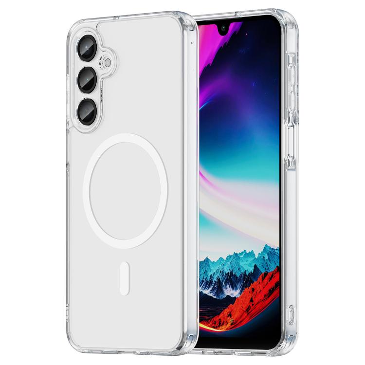 Custodia ibrida in PC TPU con airbag antiurto e MagSafe per Samsung Galaxy A16
