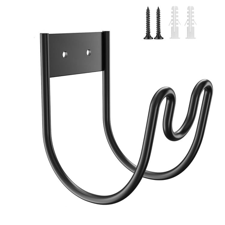 Gancio a U in acciaio per tubo da giardino 18x11x13 cm