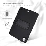 Custodia tablet PU effetto pelle con supporto per iPad