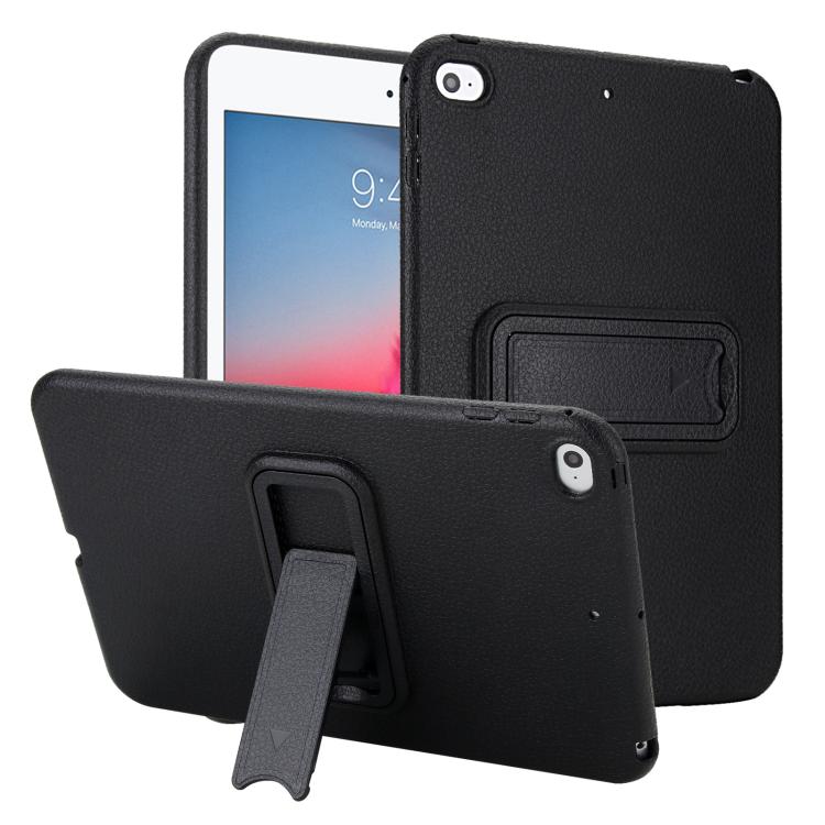 Custodia tablet PU effetto pelle con supporto per iPad