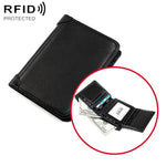 Portafoglio uomo in pelle bovina con protezione RFID