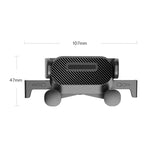 Supporto telefono auto retrattile per giunto sferico 17 mm