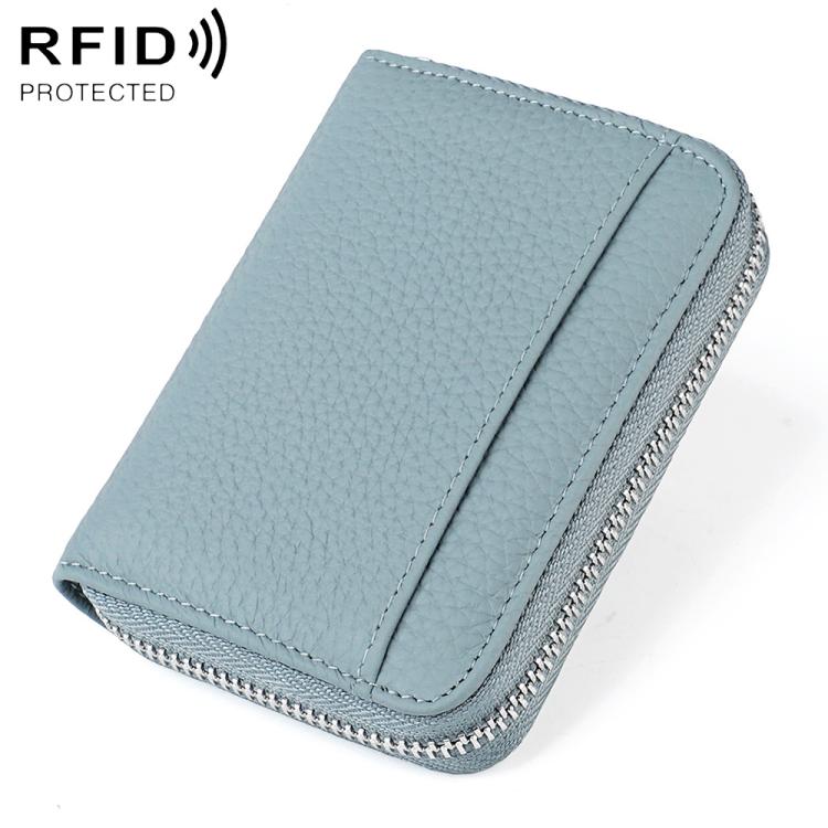 Borsa porta carte antifurto RFID in pelle KB19