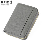 Borsa porta carte antifurto RFID in pelle KB19
