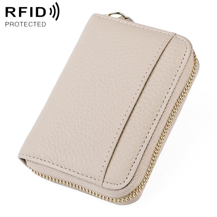 Borsa porta carte antifurto RFID in pelle KB19