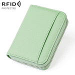 Borsa porta carte antifurto RFID in pelle KB19
