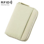 Borsa porta carte antifurto RFID in pelle KB19