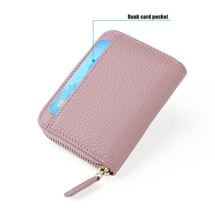 Borsa porta carte antifurto RFID in pelle KB19