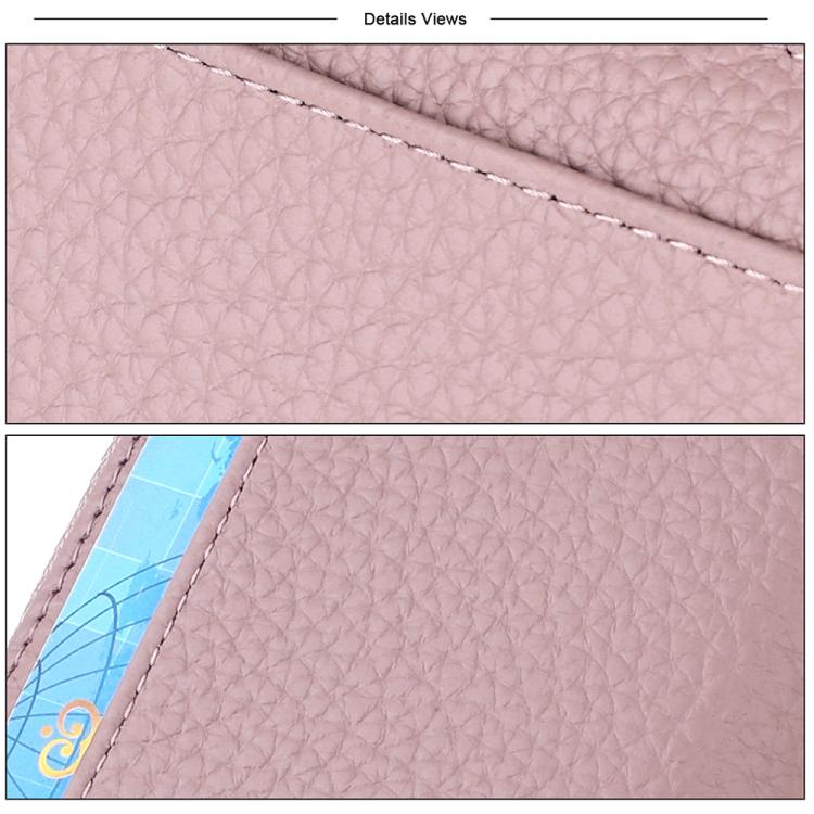 Borsa porta carte antifurto RFID in pelle KB19