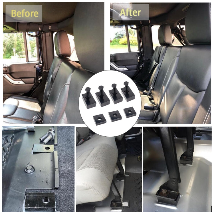 Kit inclinazione sedile posteriore per Jeep Wrangler