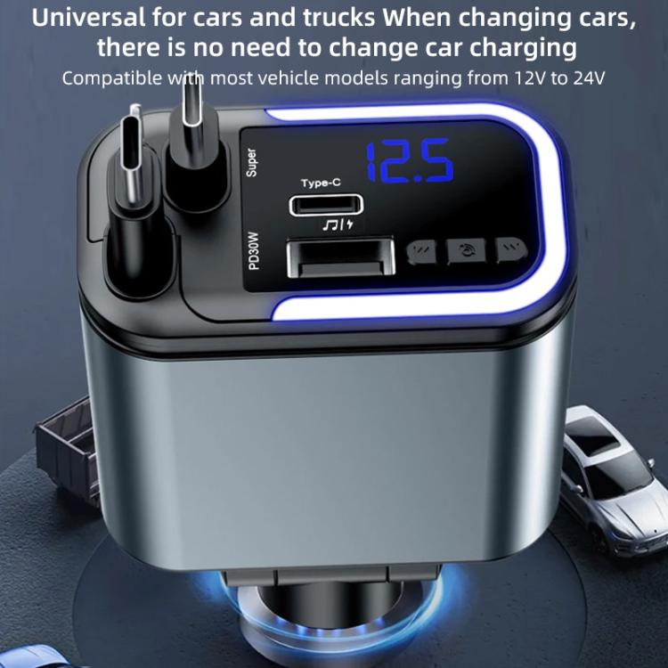 Lettore MP3 Bluetooth per auto F9 con caricatore rapido