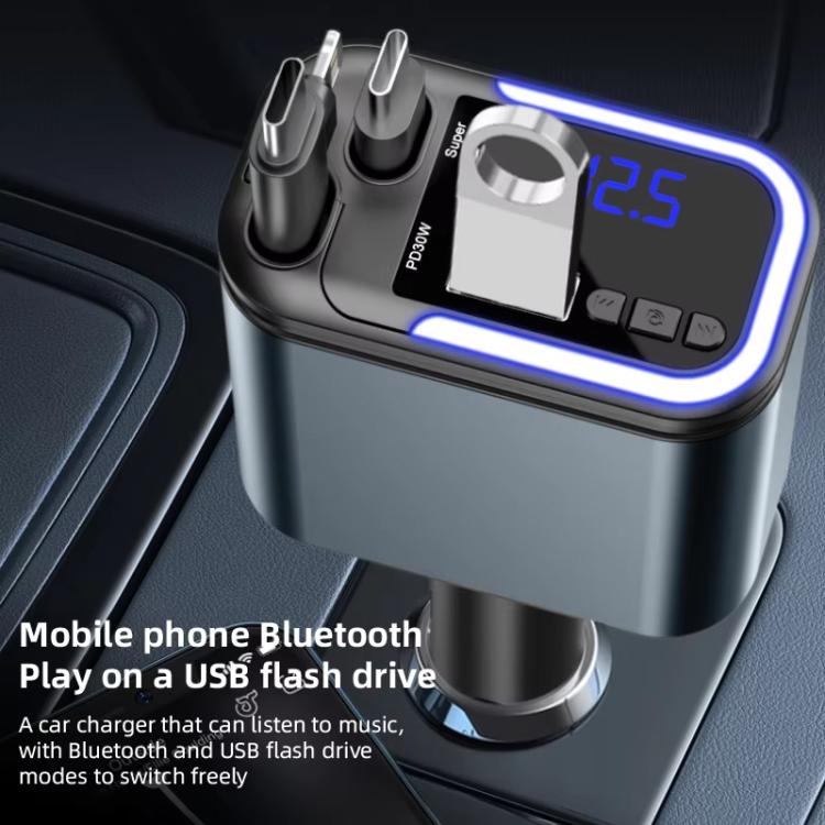 Lettore MP3 Bluetooth per auto F9 con caricatore rapido