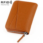 Portafoglio porta carte in vera pelle con RFID