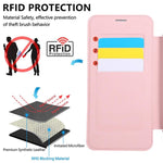 Custodia ultra sottile in ecopelle con supporto girevole per Samsung Galaxy S22