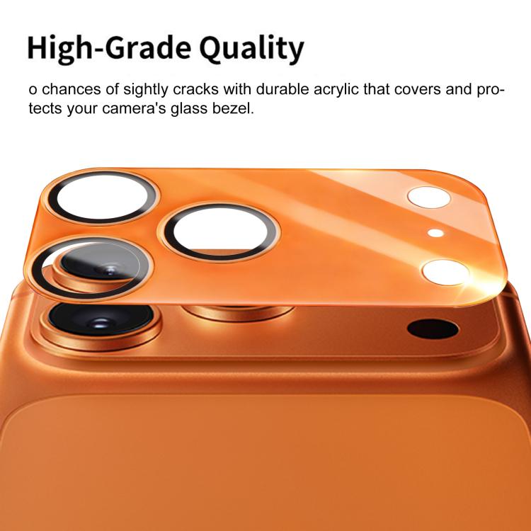Protezione obiettivo in acrilico per iPhone 17 Pro Max e Pro