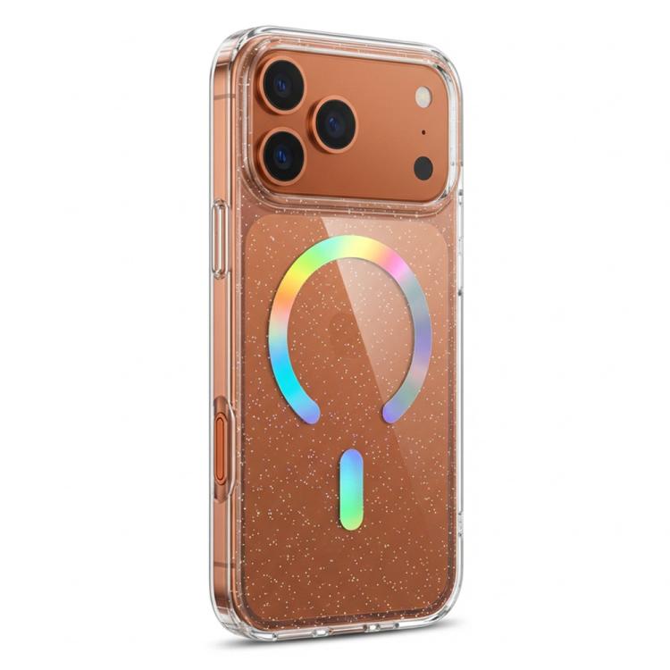 Custodia magnetica in TPU con glitter per iPhone 17 Pro Max