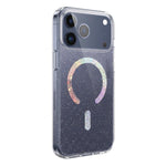 Custodia magnetica in TPU con glitter per iPhone 17 Pro Max