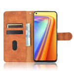 Custodia in pelle PU con supporto e slot per schede per OPPO Realme 7 e Narzo 20
