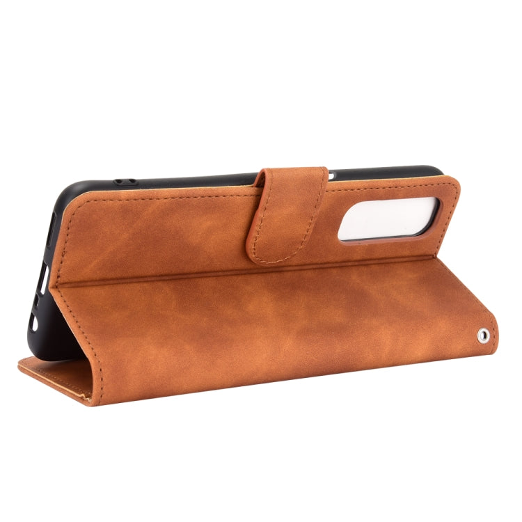 Custodia in pelle PU con supporto e slot per schede per OPPO Realme 7 e Narzo 20