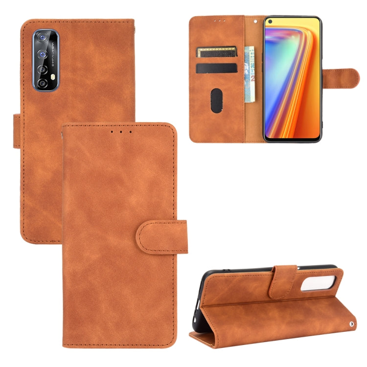 Custodia in pelle PU con supporto e slot per schede per OPPO Realme 7 e Narzo 20