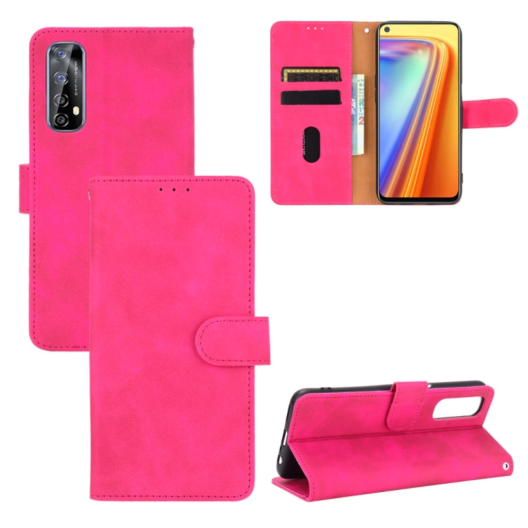 Custodia in pelle PU con supporto e slot per schede per OPPO Realme 7 e Narzo 20