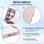Custodia ultra sottile in ecopelle con placcatura magnetica per Samsung Galaxy