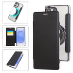 Custodia ultra sottile in ecopelle con placcatura magnetica per Samsung Galaxy
