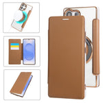 Custodia ultra sottile in ecopelle con placcatura magnetica per Samsung Galaxy