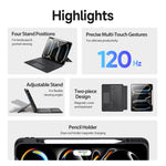 Tastiera wireless magnetica retroilluminata per iPad Pro 13