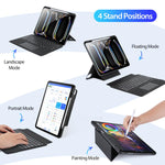 Tastiera wireless magnetica retroilluminata per iPad Pro 13
