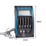 Equalizzatore a 4 bande per chitarra con accordatore LCD