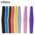 Spugnette abrasive a forma di diamante per nail art 100 pezzi